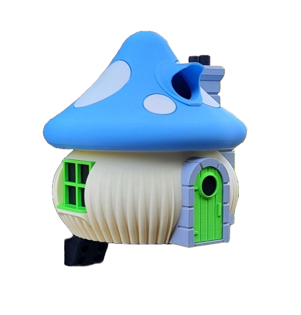 Vogelhaus "Magisches Pilzhaus" – Dein zauberhaftes Zuhause für gefiederte Märchenwesen! 🍄🐦