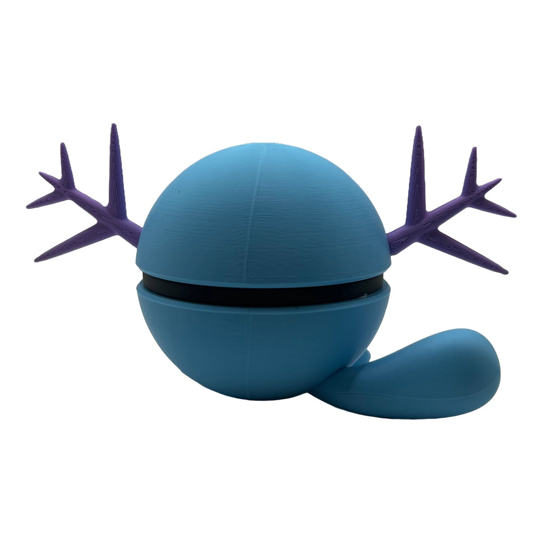 Wasser-Kreatur Charakterball – Einzigartiges 3D-gedrucktes Sammlerstück! 💧😊