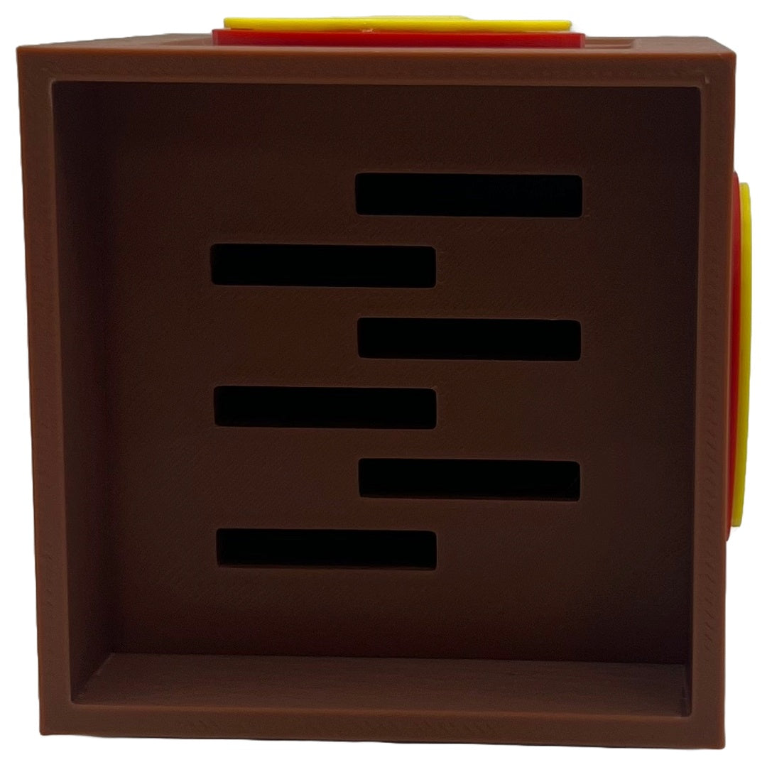 Crash Bandicoot Storage Box for Nintendo Switch Games & SD Cards – Question Mark Box in Retro Design – 3D Printed Game Accessory