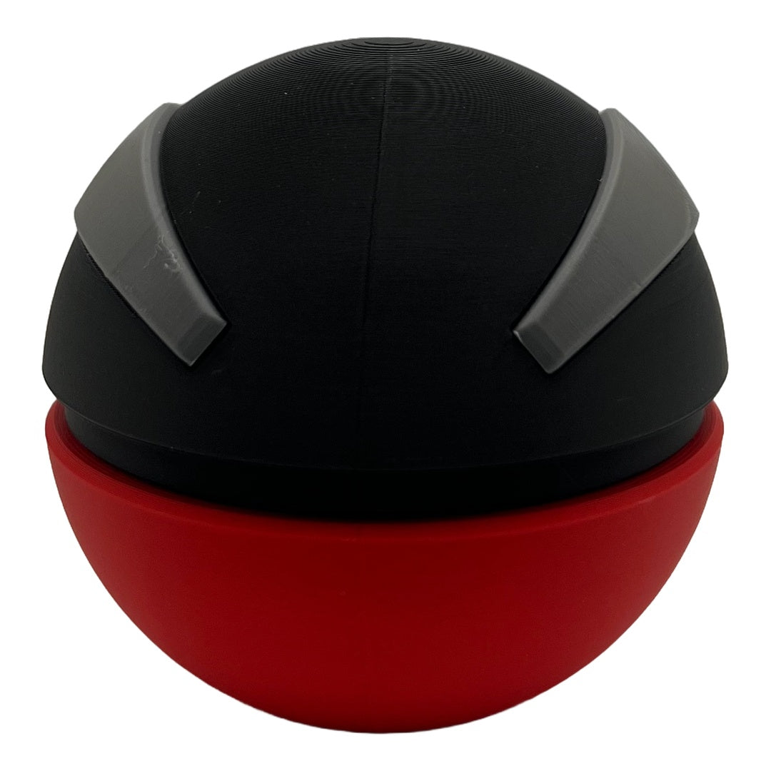 Schurken-Team Charakterball – Einzigartiges 3D-gedrucktes Sammlerstück! ⚫️🔴