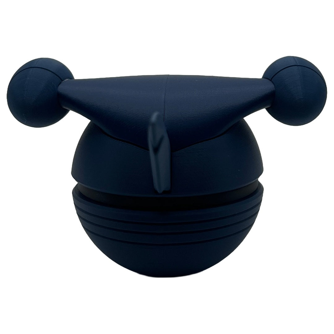 Knakrack (Land-Hai) Charakterball – Einzigartiges 3D-gedrucktes Sammlerstück! 🦈✈️