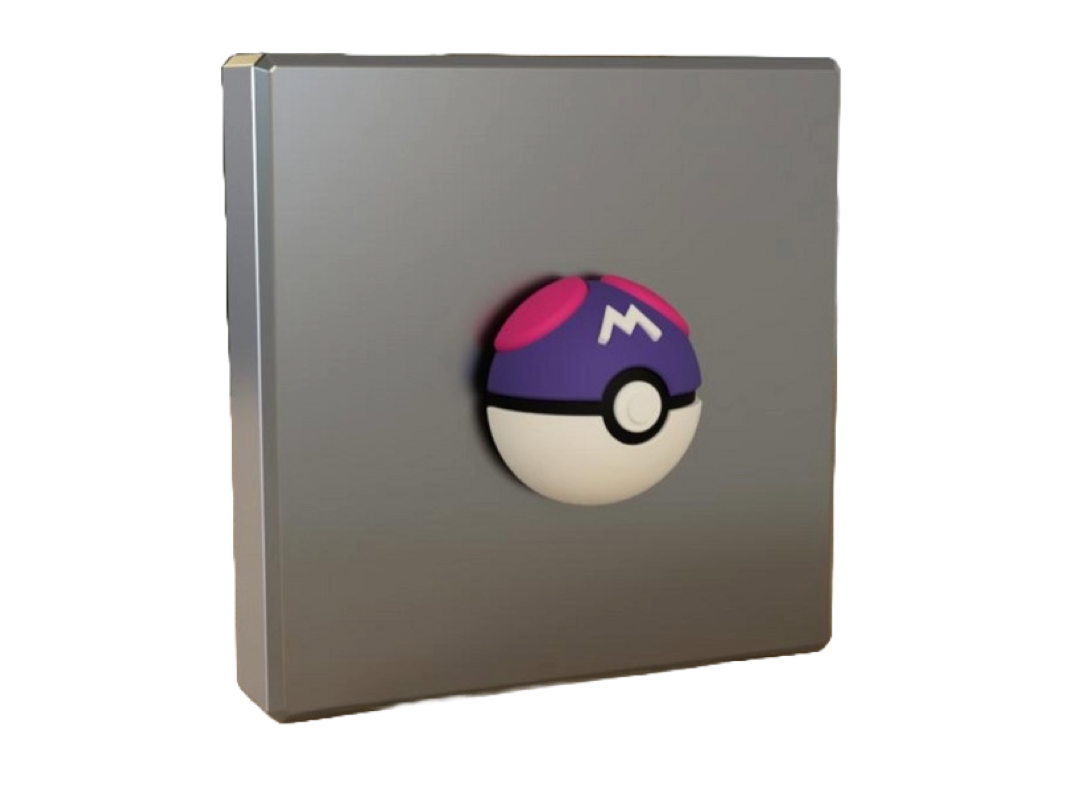 Pokémon Master Ball Fridge Magnet – Your ultimate catch for the kitchen! 💜💖