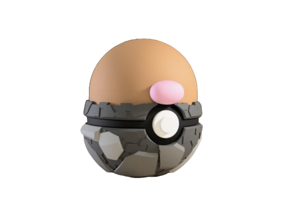 Maulwurf-Kreatur Charakterball – Einzigartiges 3D-gedrucktes Sammlerstück! 🤎