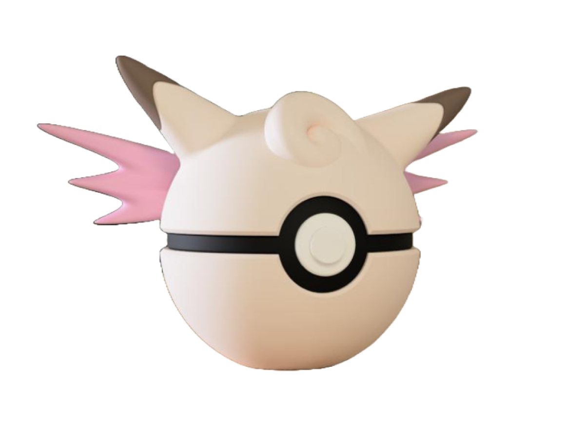 3D-printed Fairy Master Cleafble Ball Character Ball - Perfect for collectors and cosplay fans