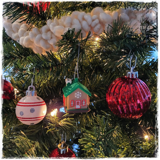 🎄 Mini Gingerbread House Christmas Tree Ornament | House Pendant 🏠