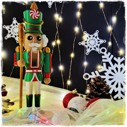 🎄 Decorative Nutcracker "Classic" | 3D Printed Christmas Figure 🎅