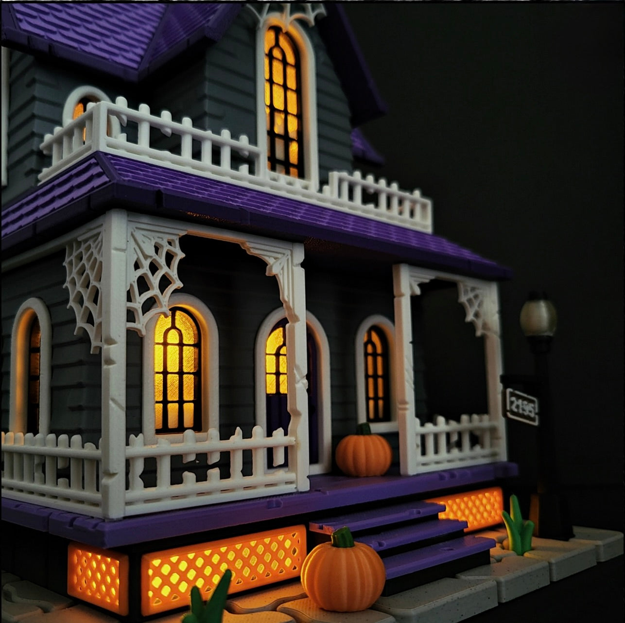 Beleuchtetes Halloween-Spukhaus – Deine ultimative Grusel-Dekoration! 👻🎃