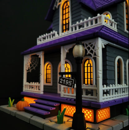 Beleuchtetes Halloween-Spukhaus – Deine ultimative Grusel-Dekoration! 👻🎃