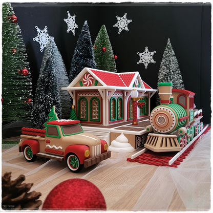 🎄 Christmas Truck "Gingerbread Express" | Christmas Decoration Car 🚚