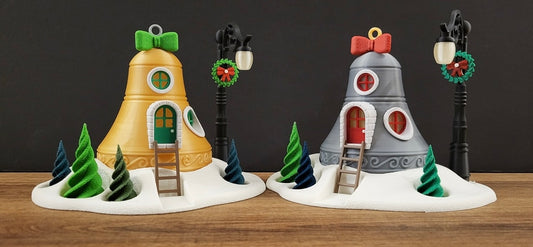 Christmas Bell House – Your bright &amp; magical winter decoration! 🔔🏠