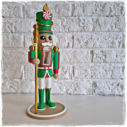 🎄 Decorative Nutcracker "Classic" | 3D Printed Christmas Figure 🎅