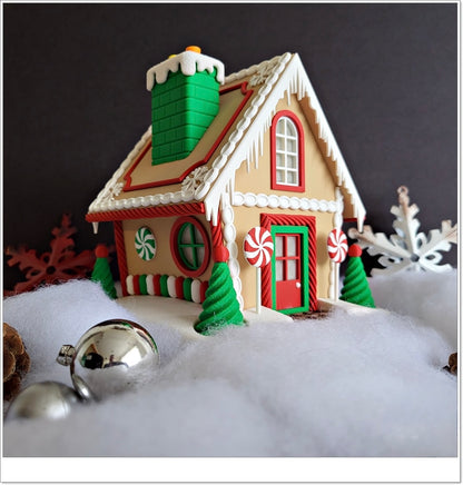 Großes Lebkuchenhaus – Leuchtende Weihnachtsdeko & Süßigkeiten-Versteck! 🍬🏠