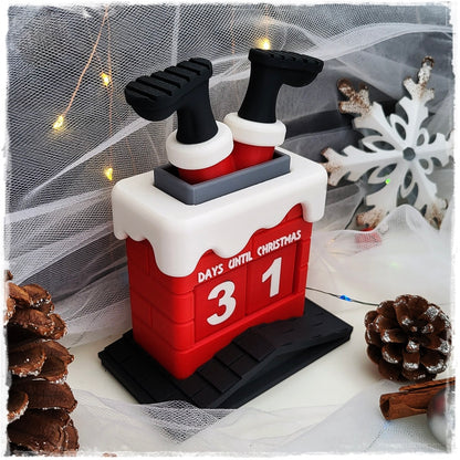 Weihnachtsmann-Kamin Adventskalender – Der witzigste Countdown bis Weihnachten! 🎅🏻🔥