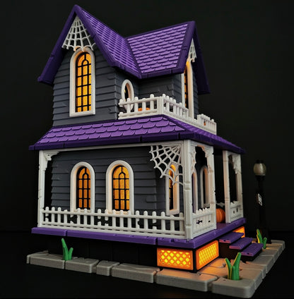 Beleuchtetes Halloween-Spukhaus – Deine ultimative Grusel-Dekoration! 👻🎃