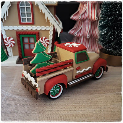 🎄 Christmas Truck "Gingerbread Express" | Christmas Decoration Car 🚚