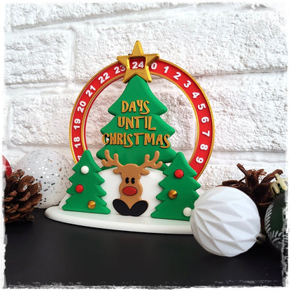 🎄 Adventskalender "Rentier-Countdown" | Tischkalender Weihnachten 🎅
