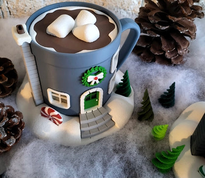 Christmas House Mug – Your bright &amp; cozy winter decoration! ☕🏠