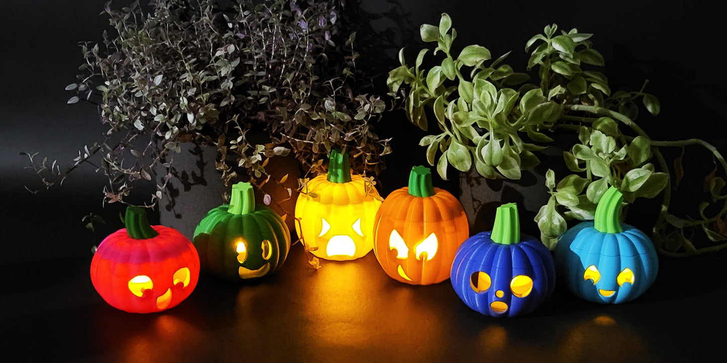 Halloween Kürbis mit Gesicht – Deine leuchtende Herbst- & Halloween-Dekoration! 🎃👻