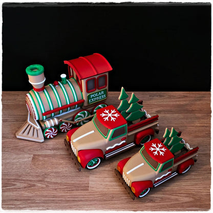 🎄 Christmas Truck "Gingerbread Express" | Christmas Decoration Car 🚚