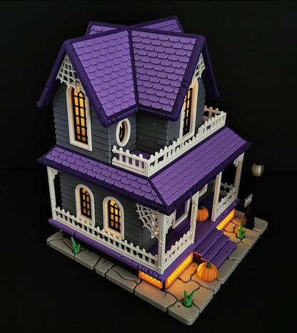 Beleuchtetes Halloween-Spukhaus – Deine ultimative Grusel-Dekoration! 👻🎃