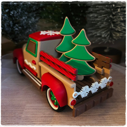 🎄 Christmas Truck "Gingerbread Express" | Christmas Decoration Car 🚚