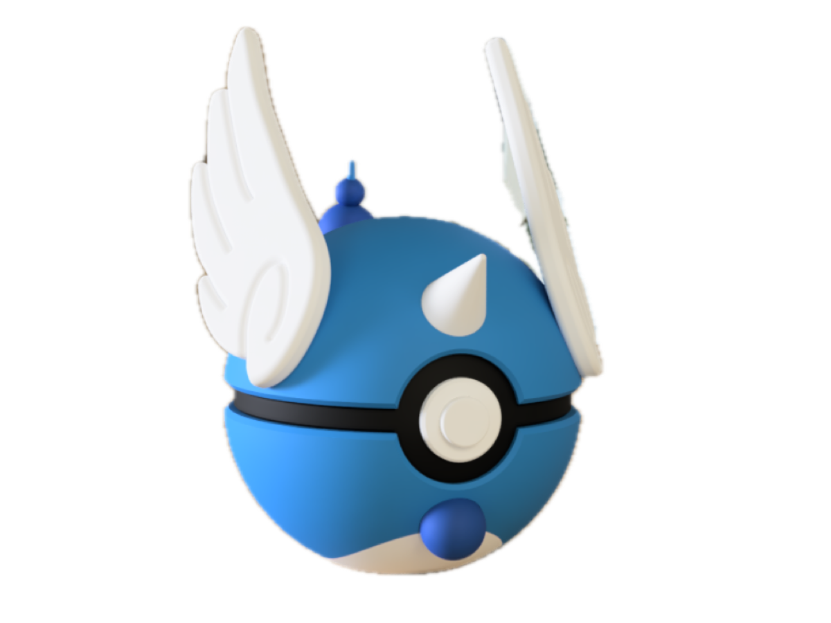 3D-printed dragon creature ball character ball - Perfect for collectors and cosplay fans