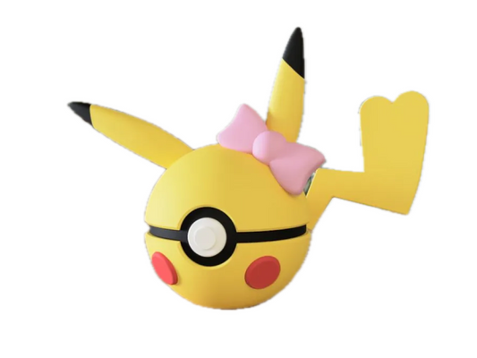 3D-printed electric mouse ball with bow character ball - Perfect for collectors and cosplay fans