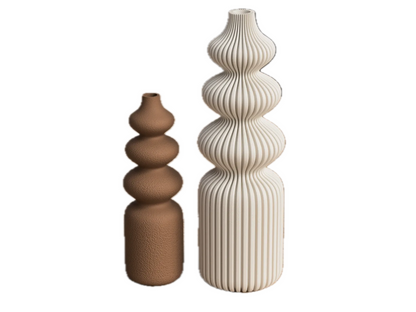 Cascade - Moderne Designvase in zwei Varianten und über 40 Farben