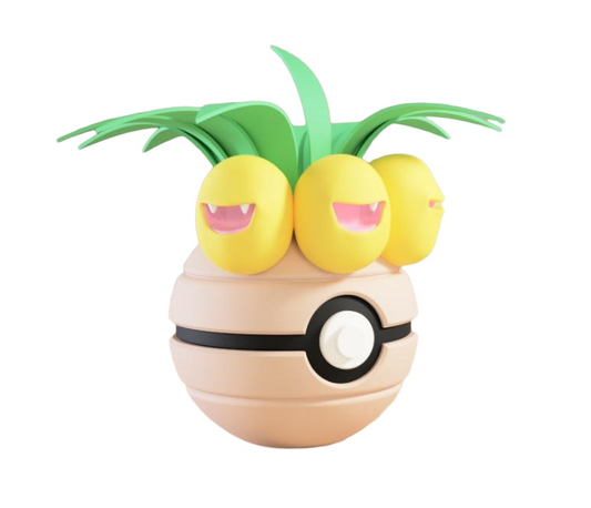Palm Tree Creature Character Ball – Unique 3D-Printed Collectible! 🥥🌴