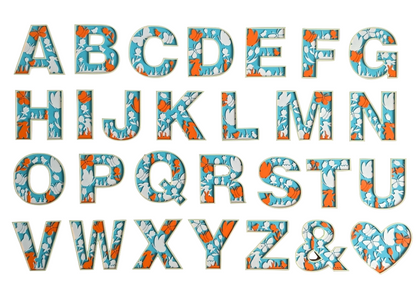 Personalized letters &amp; symbols – your individual spring and Easter paradise! 🌷