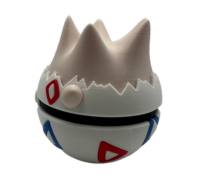 3D-printed Topegi Ball character ball - Perfect for collectors and cosplay fans