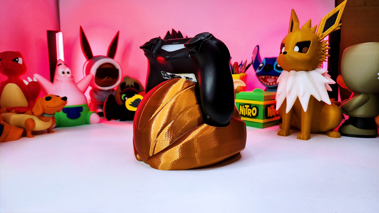 Samus Aran Helm Controller Holder – Legendary stand for your gaming setup! 🚀🔴