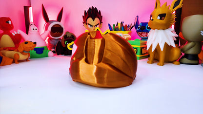 Samus Aran Helm Controller Holder – Legendary stand for your gaming setup! 🚀🔴