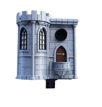 Vogelhaus "Märchenhafte Burg" – Dein königliches Zuhause für gefiederte Ritter! 🏰🐦