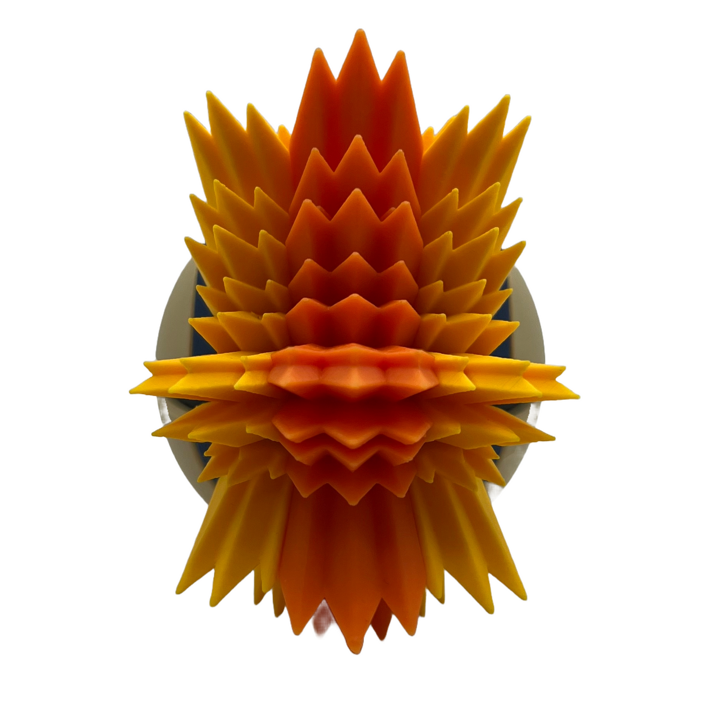 Feuer-Igel Charakterball – Dein 3D-gedruckter Feuer-Igel für Sammler & Cosplay! 🔥🧡