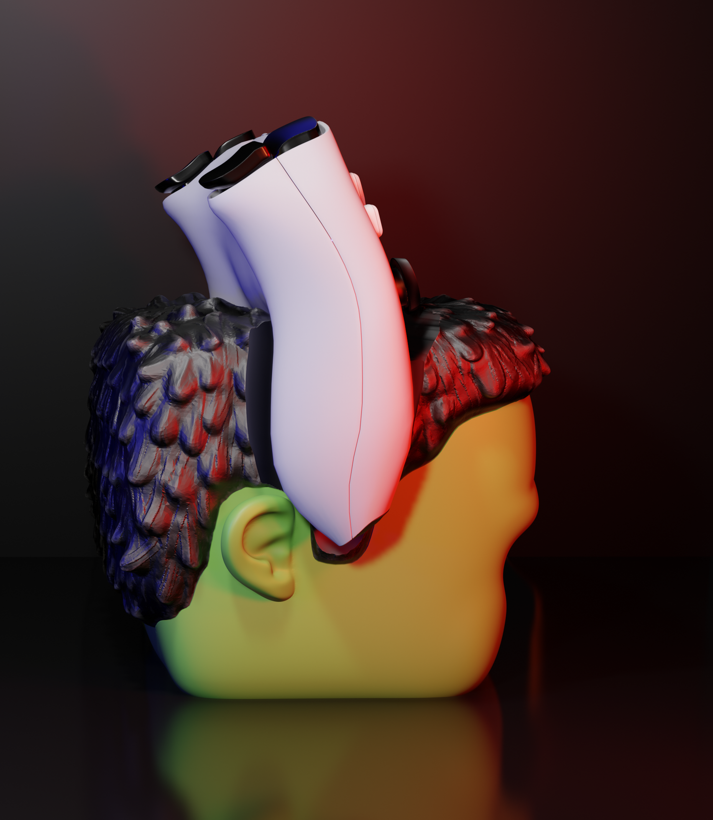 Minecraft Zombie Controller Halter – Für Playstation Nintendo Xbox im Block-Design