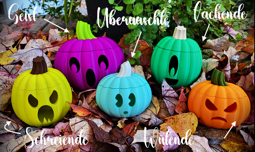 Halloween Cartoon-Kürbis – Deine leuchtende Herbst- & Halloween-Dekoration! 🎃😠