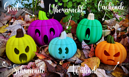 Halloween Cartoon-Kürbis – Deine leuchtende Herbst- & Halloween-Dekoration! 🎃😠