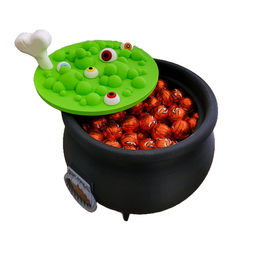 Halloween Hexenkessel mit Deckel – Die ultimative Schüssel für deine Grusel-Party! 🧙‍♀️👁️