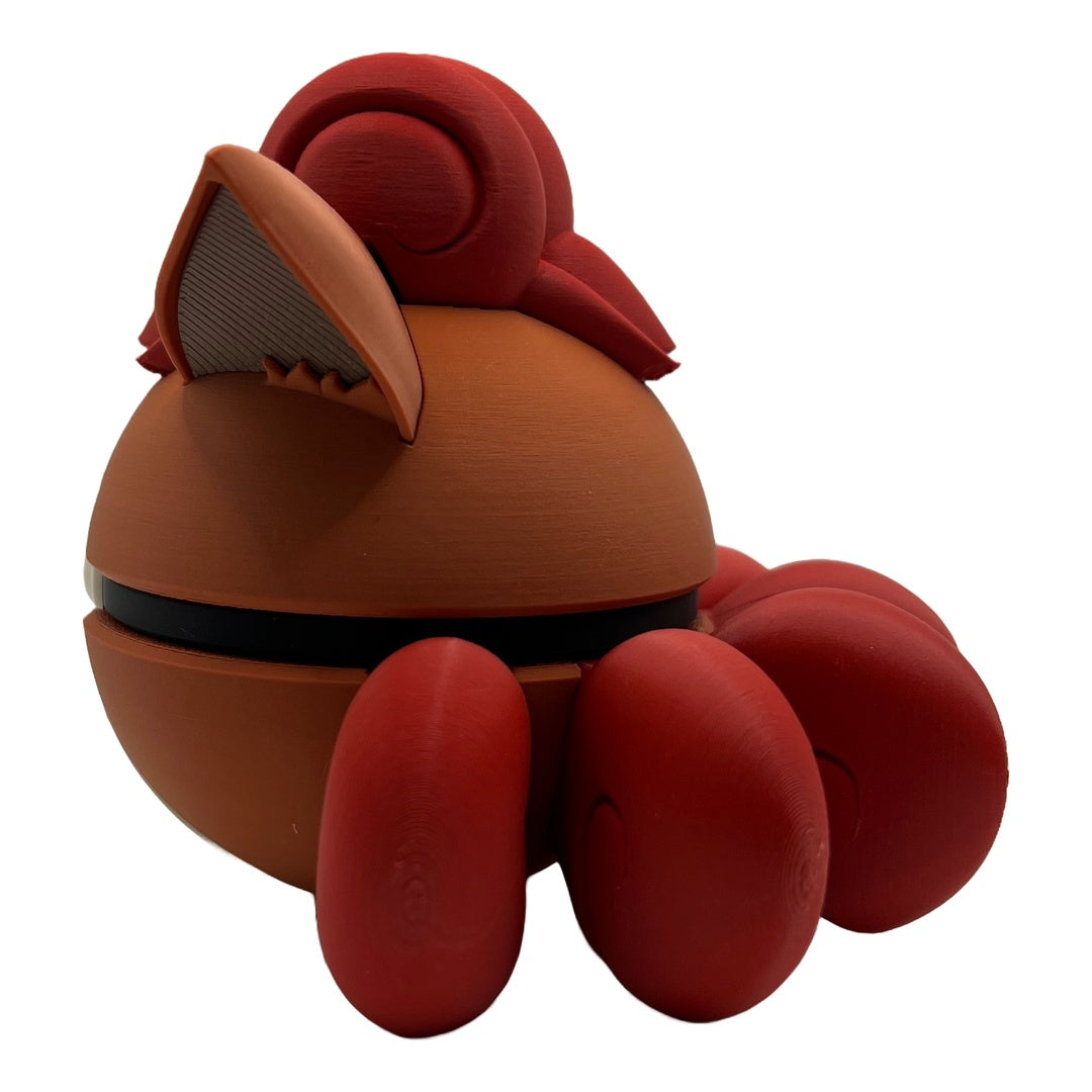 3D-printed Volpix Ball Character Ball - Perfect for collectors and cosplay fans