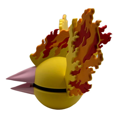 Feuer-Vogel Charakterball – Dein 3D-gedruckter Feuer-Phönix für Sammler & Cosplay! 🔥🧡