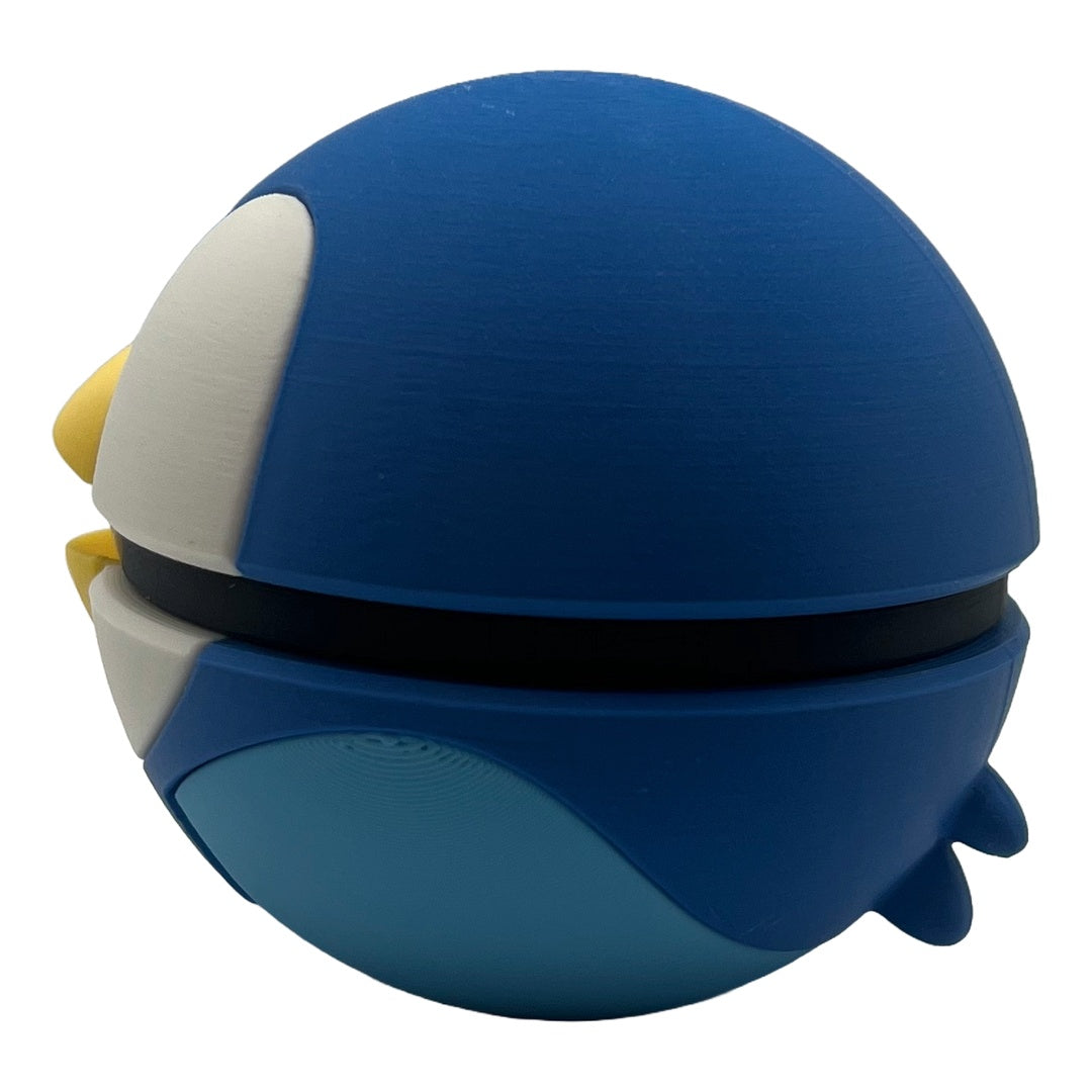 Plinfa (Piplup) Charakterball – Dein 3D-gedruckter Pinguin-Starter für Sammler & Cosplay! 🐧💧