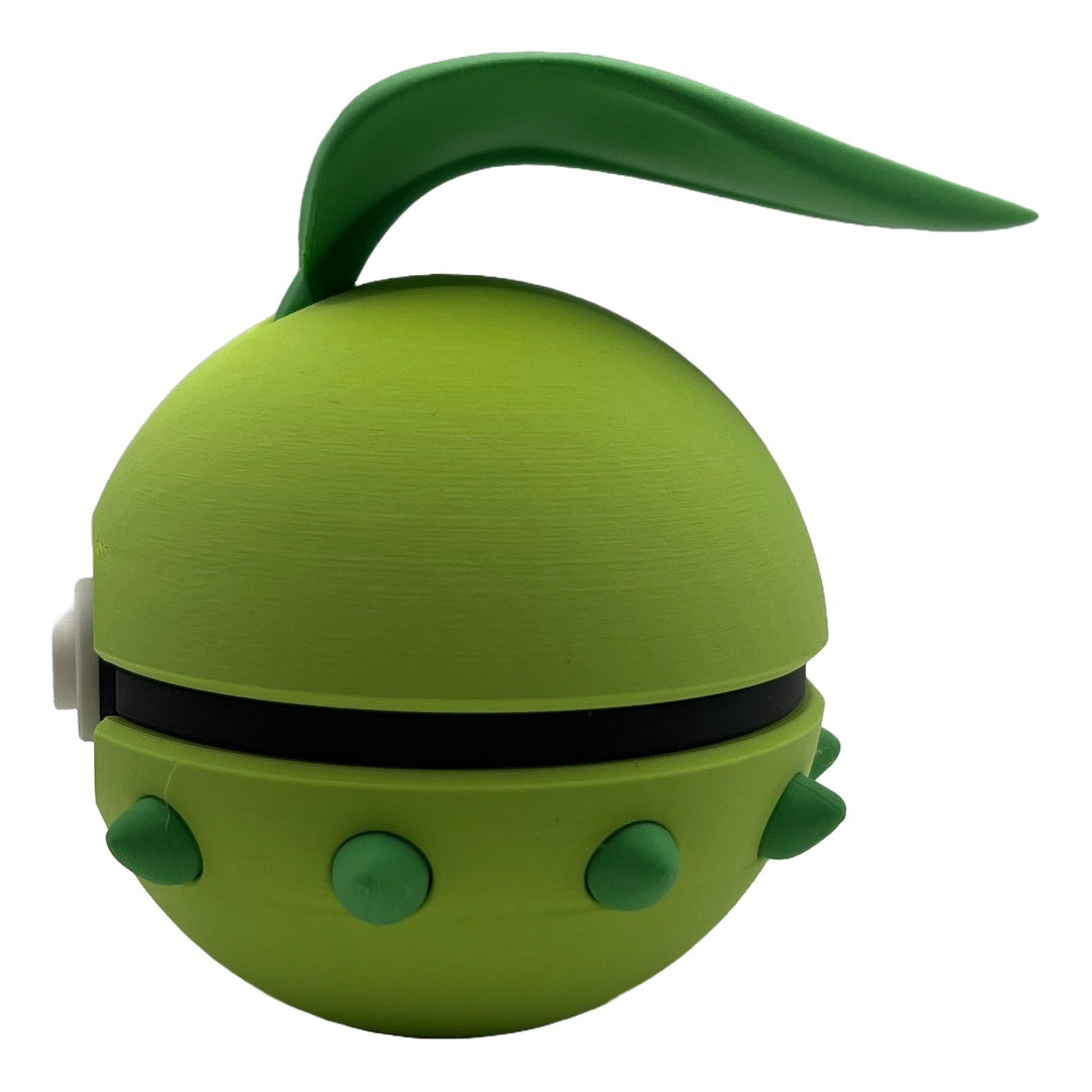 Blatt-Starter (Blatt-Kreatur) Charakterball – Einzigartiges 3D-gedrucktes Sammlerstück! 🍃💚
