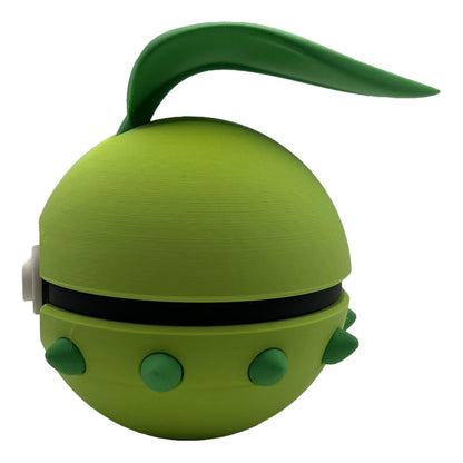 Blatt-Starter (Blatt-Kreatur) Charakterball – Einzigartiges 3D-gedrucktes Sammlerstück! 🍃💚