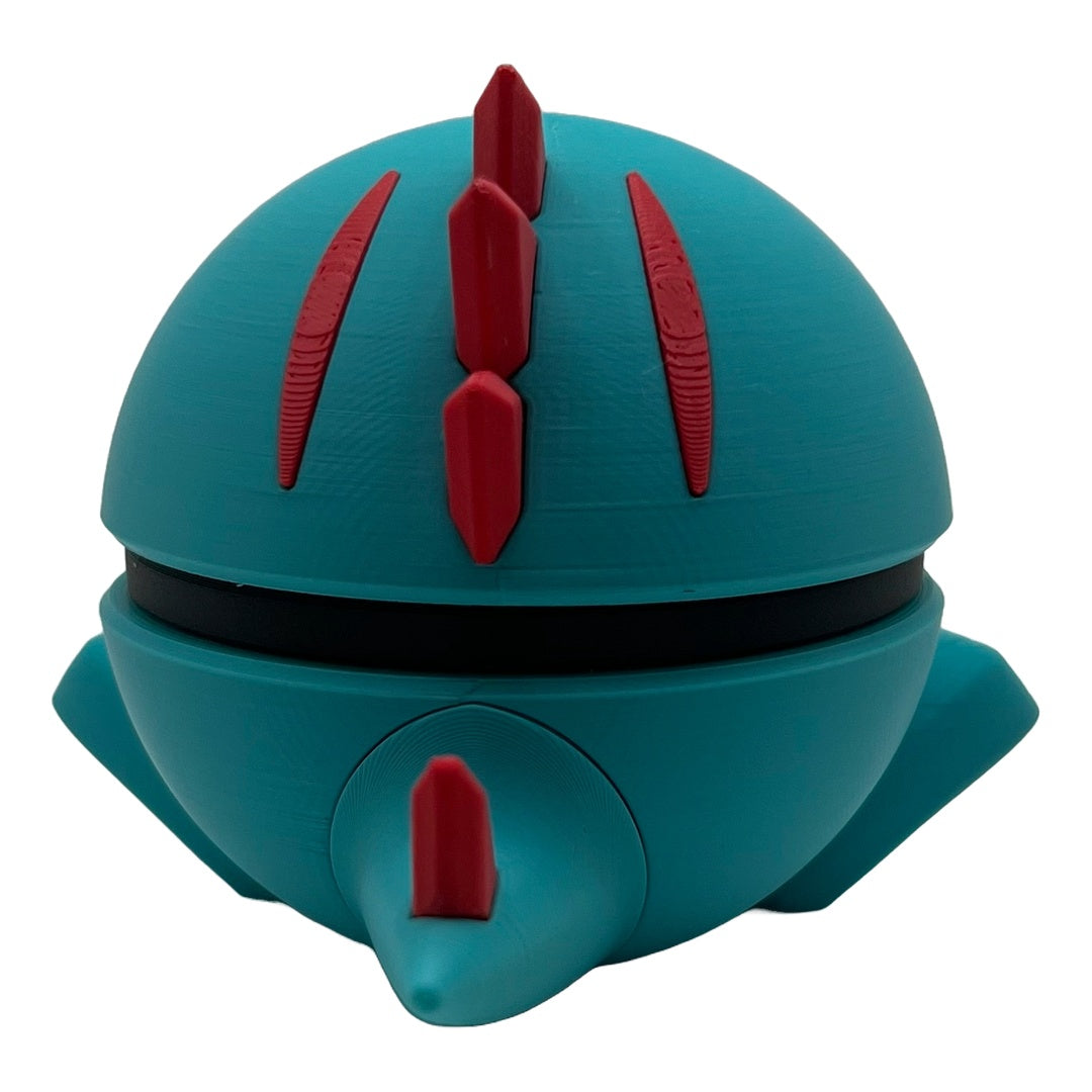 Wasser-Krokodil Charakterball – Einzigartiges 3D-gedrucktes Sammlerstück! 🐊💧