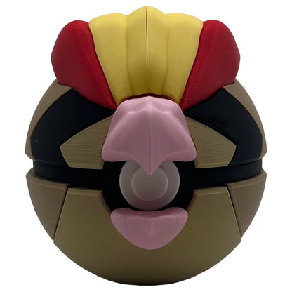 3D-gedruckten Vogel-Premium-Sammelball Charakterball - Perfekt für Sammler und Cosplay-Fans