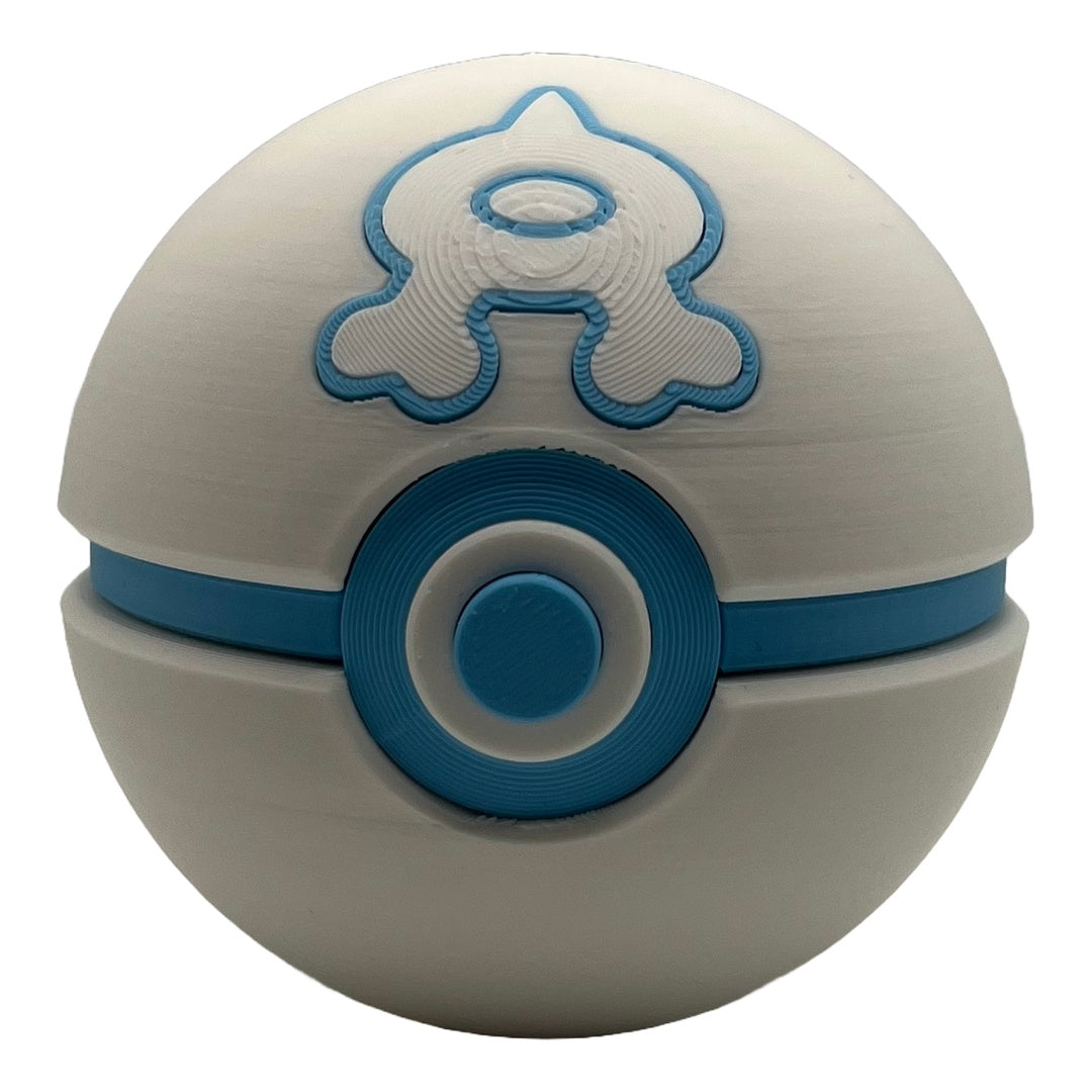 3D-printed Water Team Ball Character Ball - Perfect for collectors and cosplay fans