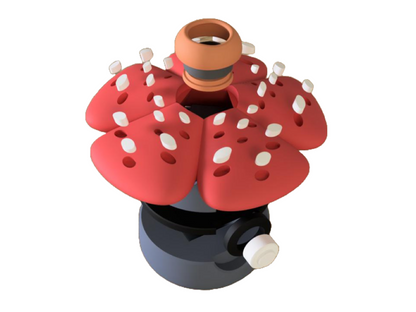 3D-gedruckten Blüten-Kreatur Blüten-Kreatur Ball Charakterball - Perfekt für Sammler und Cosplay-Fans