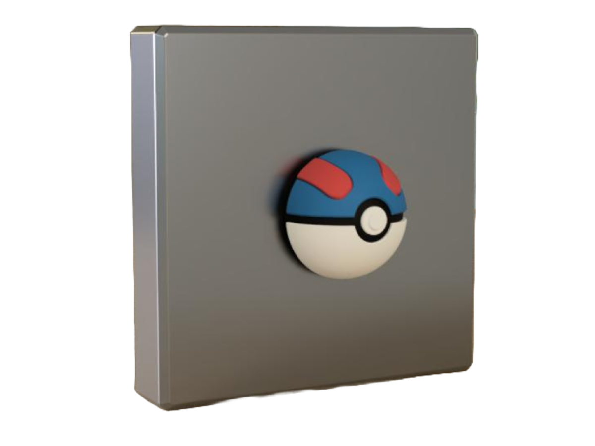 Pokémon Great Ball fridge magnet – your powerful catch for the kitchen!