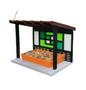 Vogelfutterhaus "Architekt" – Dein modernes Design-Statement für gefiederte Freunde! 🏛️🐦